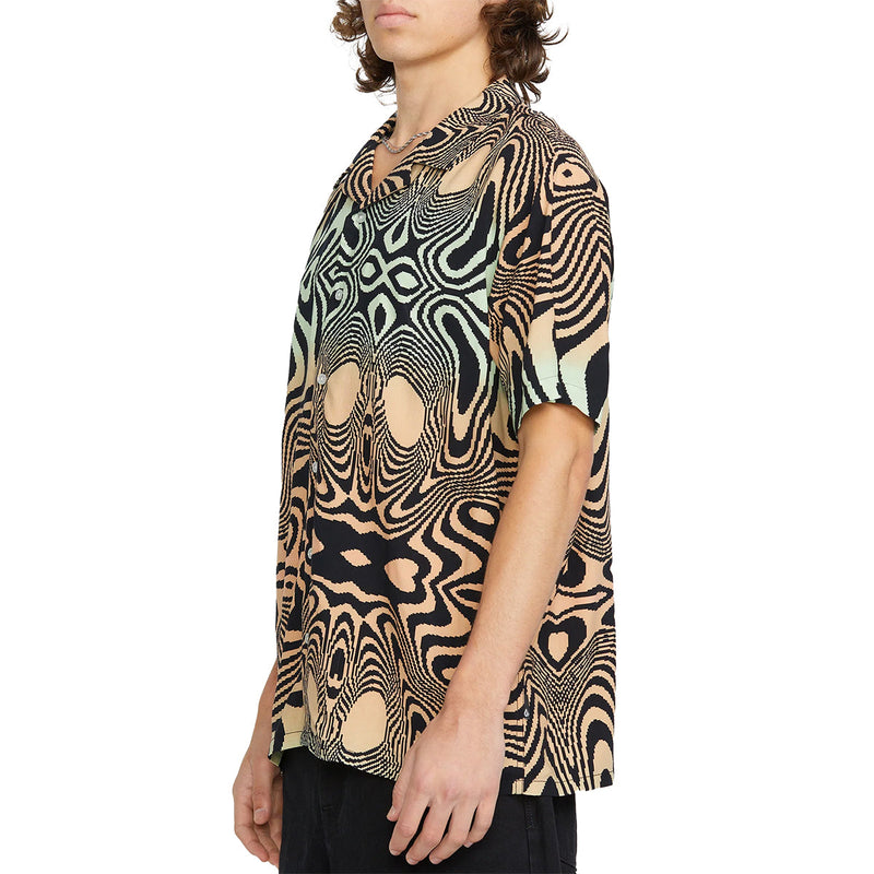 Load image into Gallery viewer, Volcom Filip Rygalski Short Sleeve Button-Up Shirt 4
