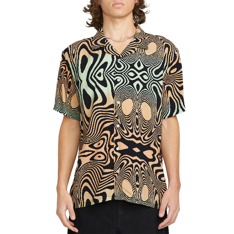 Load image into Gallery viewer, Volcom Filip Rygalski Short Sleeve Button-Up Shirt 3
