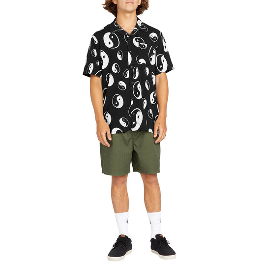 Volcom Purestone Short Sleeve Button-Up Shirt 3