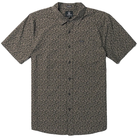 Volcom Stone Mash Short Sleeve Button-Up Shirt 1