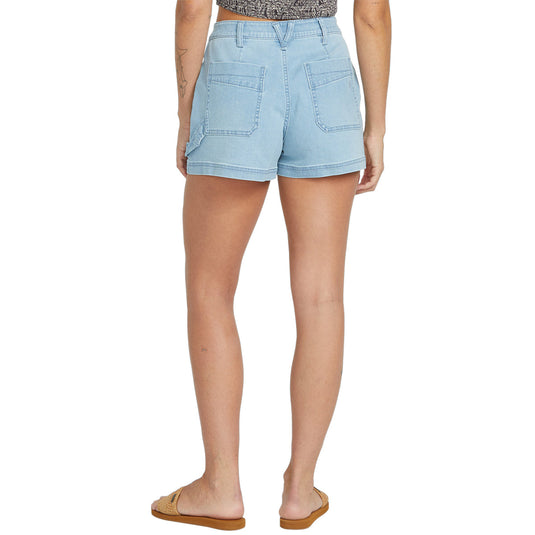 Volcom Women's Stone Kraft Denim Shorts 6