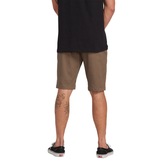 Volcom Frickin' Modern Stretch Chino 21" Shorts - Mushroom 5