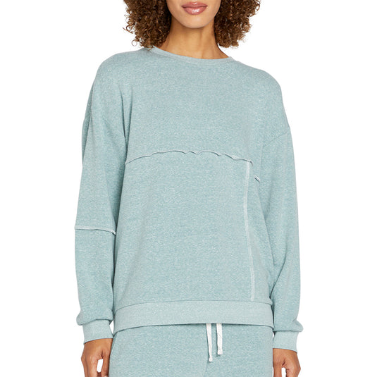 Volcom Women's Lived In Lounge Frenchie Crew Sweatshirt 1