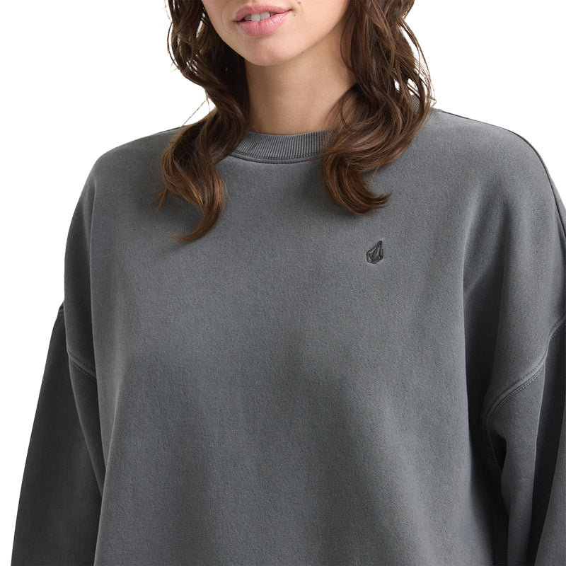 Load image into Gallery viewer, Volcom Women's Stone Soft Crew Neck Sweatshirt • 2025 4
