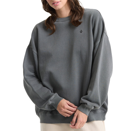 Volcom Women's Stone Soft Crew Neck Sweatshirt • 2025 1
