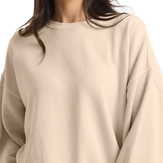 Volcom Women's Stone Soft Crew Neck Sweatshirt 4