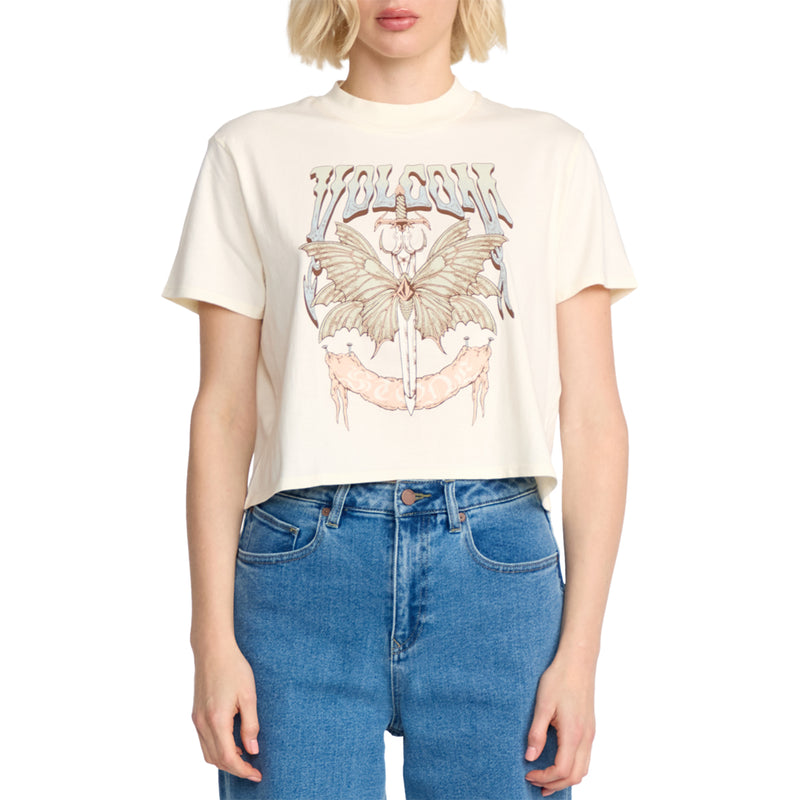 Load image into Gallery viewer, Volcom Women's Dial Crop T-Shirt 5
