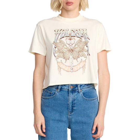 Volcom Women's Dial Crop T-Shirt 5