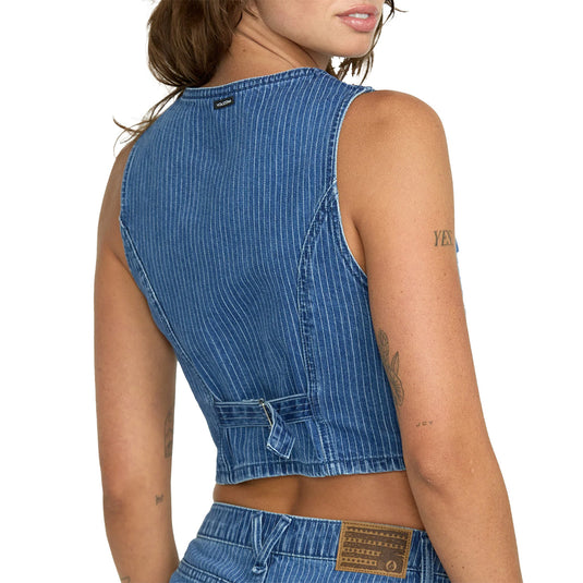 Volcom Women's Stoned Boyfriend Vest Top 5