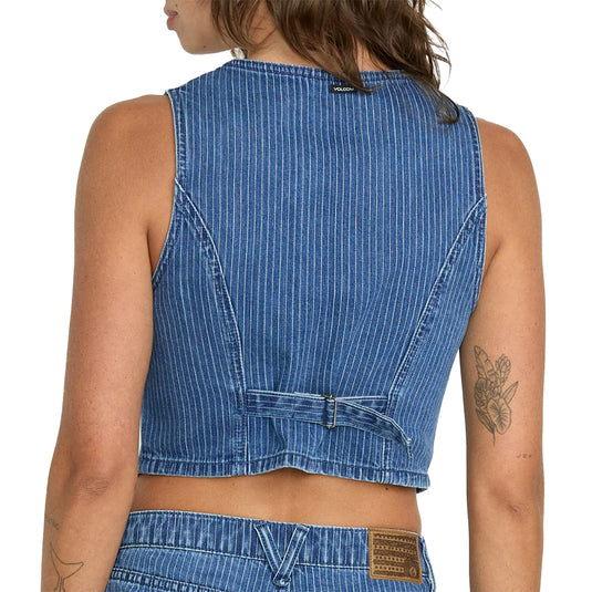 Volcom Women's Stoned Boyfriend Vest Top 2