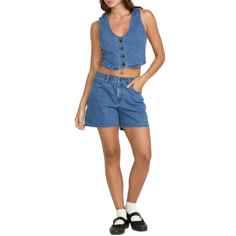 Load image into Gallery viewer, Volcom Women's Stoned Boyfriend Vest Top 6
