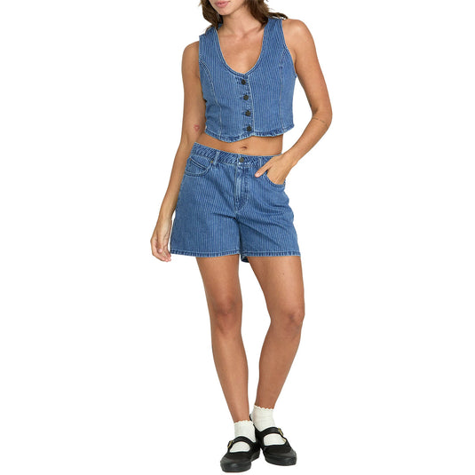 Volcom Women's Stoned Boyfriend Vest Top 6