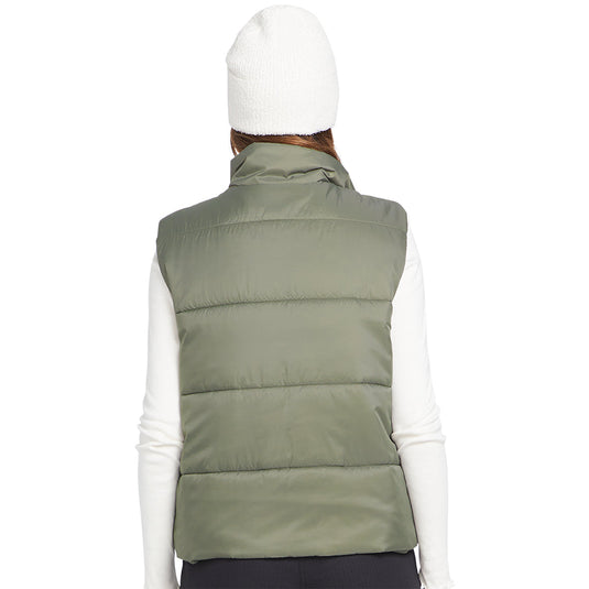 Volcom Women's Puff It Zip-Up Vest 3