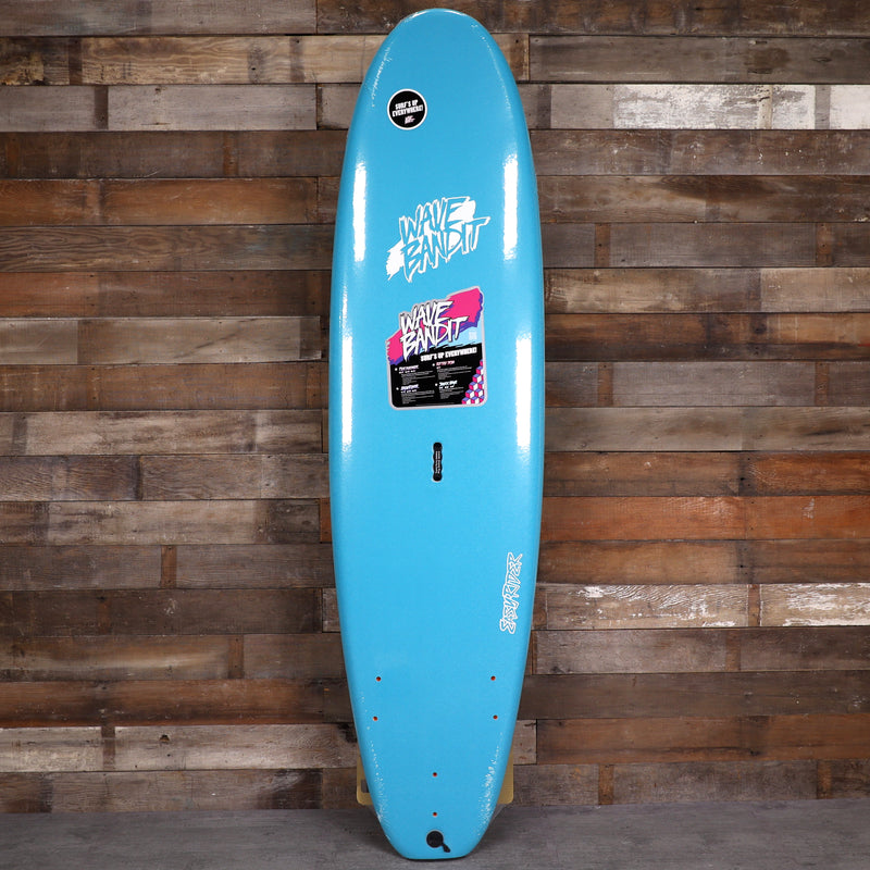Load image into Gallery viewer, Wave Bandit Easy Rider 7'0 × 22 × 3 ⅛ Surfboard - Blue/White Bolt 1

