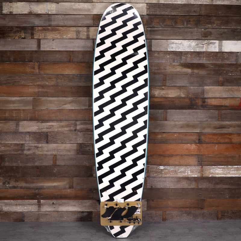 Load image into Gallery viewer, Wave Bandit Easy Rider 8'0 × 23 × 3 ⅜ Surfboard - Blue/White Bolt 2
