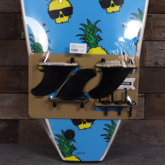 Wave Bandit Easy Rider × Ben Gravy 9'0 × 24 × 3 ½ Surfboard - White/Blue 3