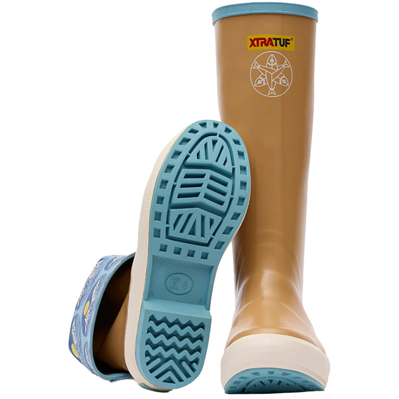 Load image into Gallery viewer, XTRATUF Women's Salmon Sisters 15" Legacy Waterproof Boots 11
