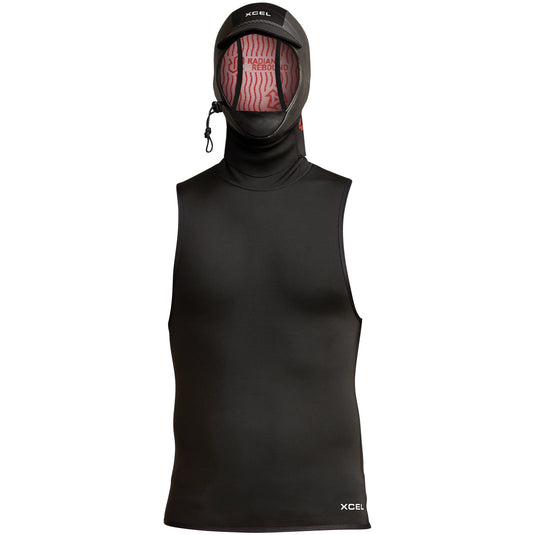 Xcel Infiniti 1mm Vest w/2mm Hooded Rash Guard 1