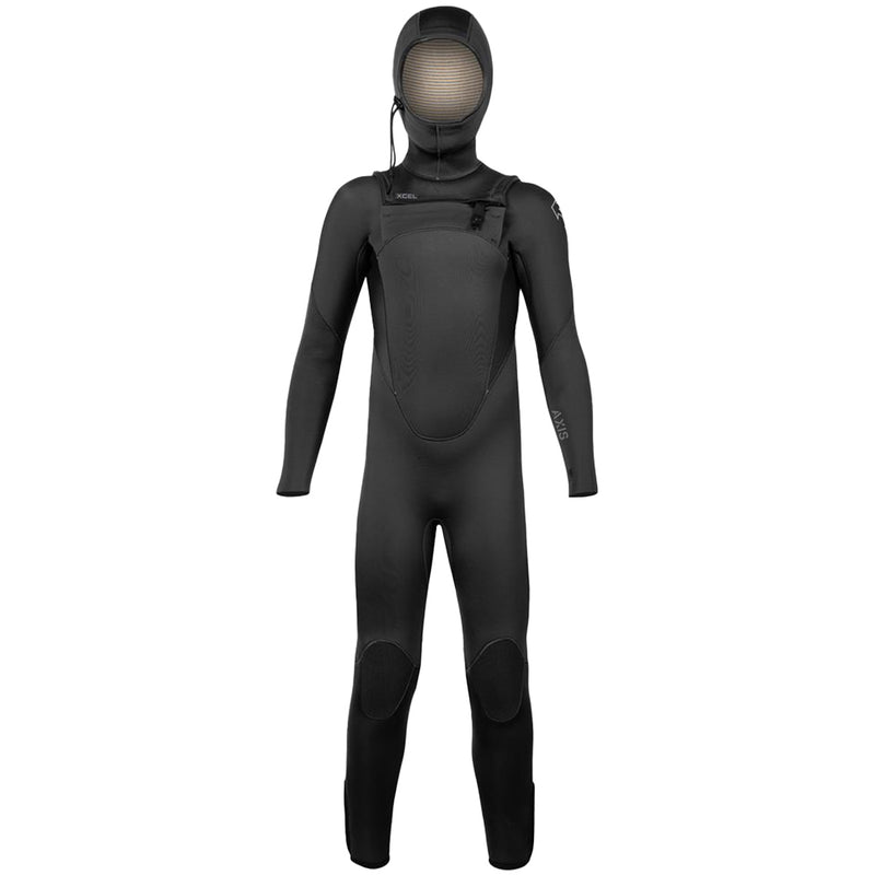 Load image into Gallery viewer, Xcel Youth Axis 5/4 Hooded Chest-Zip + Ankle-Zip Wetsuit 
