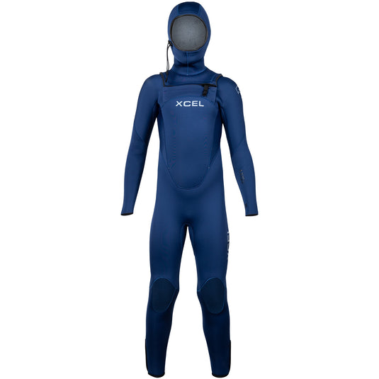 Xcel Youth Axis 5/4 Hooded Chest-Zip Wetsuit 1