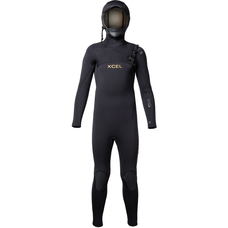 Load image into Gallery viewer, Xcel Youth Comp+ 5/4 Hooded Chest-Zip Wetsuit 1
