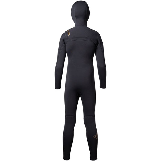 Xcel Youth Comp+ 5/4 Hooded Chest-Zip Wetsuit 2
