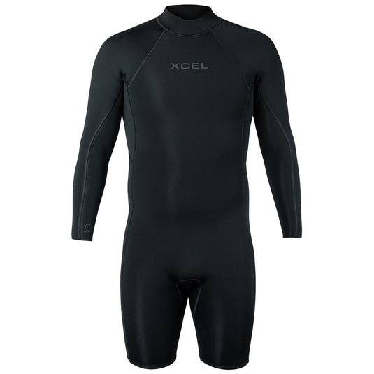Xcel Axis 2mm Long Sleeve Back-Zip Spring Wetsuit 1