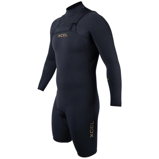 Xcel Comp+ 2/1.5 Long Sleeve Chest-Zip Spring Wetsuit 3
