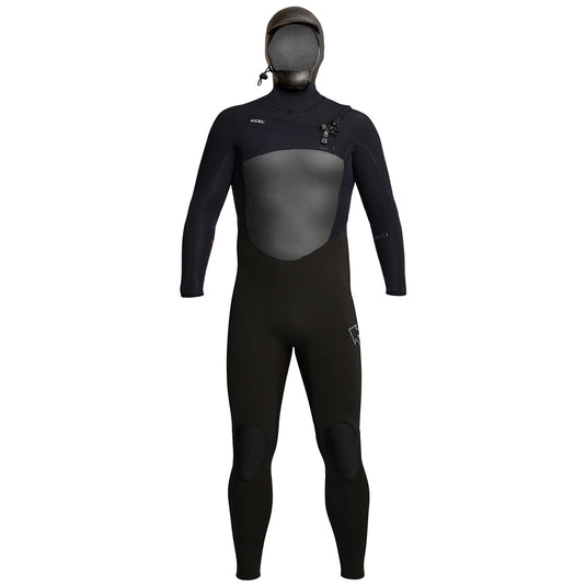 Xcel Infiniti 5/4 Hooded Chest-Zip Wetsuit • 2023 1