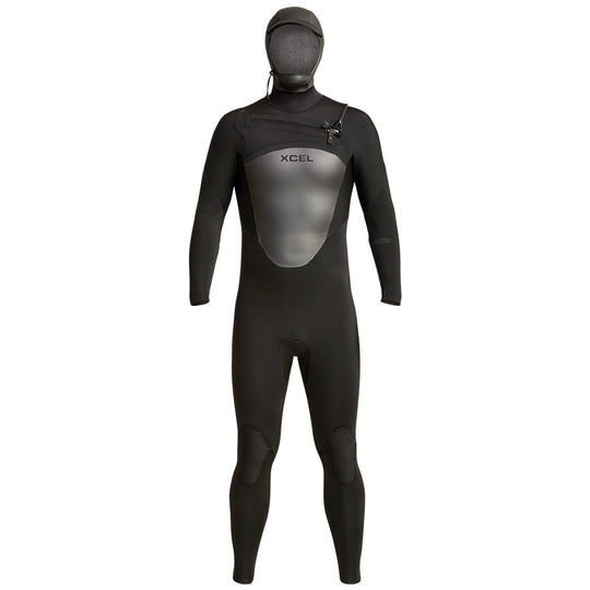 Xcel Axis 5/4 Hooded Chest-Zip Wetsuit • 2024