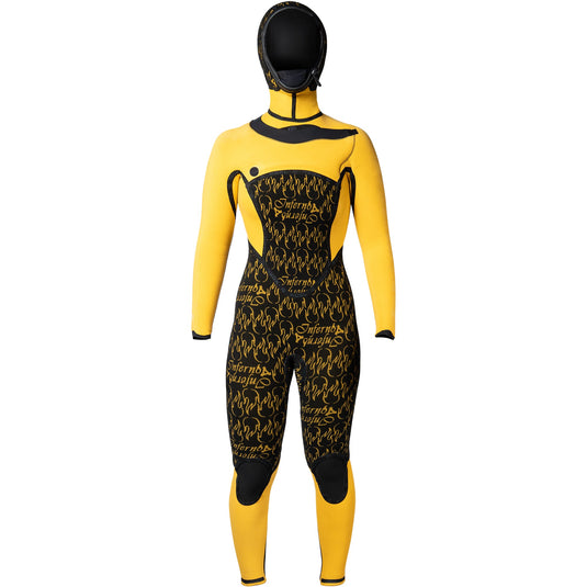 Xcel Women's Drylock 6/5 Hooded Chest-Zip Wetsuit 4