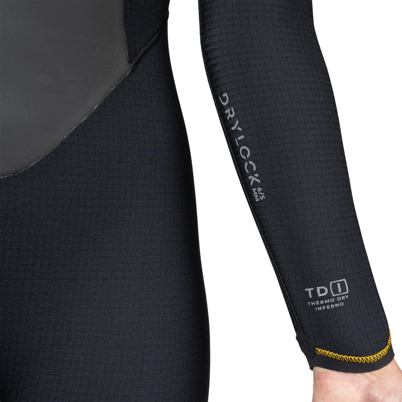 Load image into Gallery viewer, Xcel Women's Drylock 6/5 Hooded Chest-Zip Wetsuit 10

