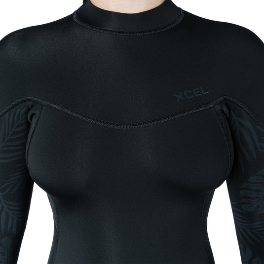 Xcel Women's Axis 2mm Short Sleeve Back-Zip Boy-Short Spring Wetsuit 