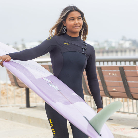 Xcel Women's Comp X 3/2 Chest-Zip Wetsuit 19