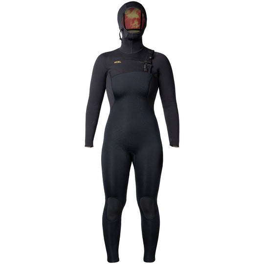 Xcel Women's Comp X 4.5/3.5 Hooded Chest-Zip Wetsuit