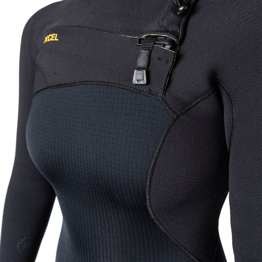 Xcel Women's Comp X 4.5/3.5 Hooded Chest-Zip Wetsuit 4
