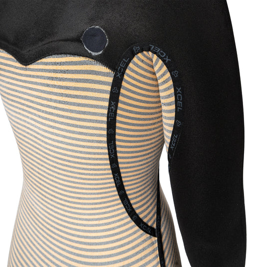 Xcel Women's Comp+ 5/4 Hooded Chest-Zip Wetsuit 16