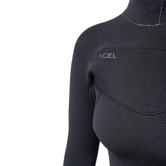 Xcel Women's Comp+ 5/4 Hooded Chest-Zip Wetsuit 7