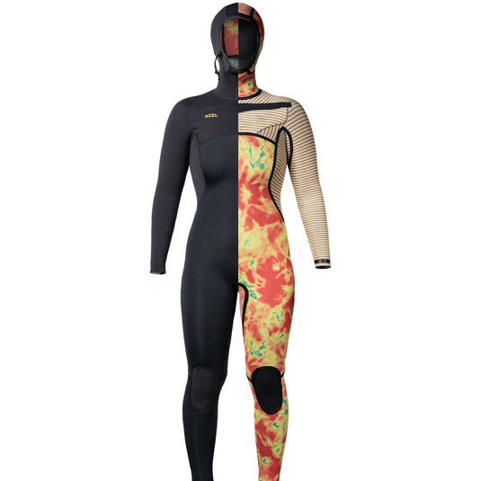Xcel Women's Comp X 5.5/4.5 Hooded Chest-Zip Wetsuit 5
