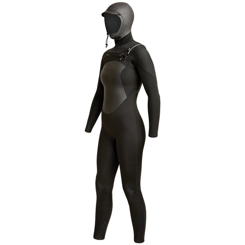 Load image into Gallery viewer, Xcel Women's Axis 5/4 Hooded Chest-Zip Wetsuit • 2024 3
