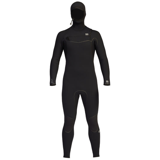 Billabong Furnace 5/4 Hooded Chest-Zip Wetsuit • 2021 1