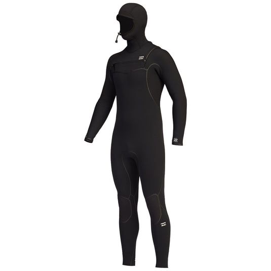 Billabong Furnace 5/4 Hooded Chest-Zip Wetsuit • 2021 3