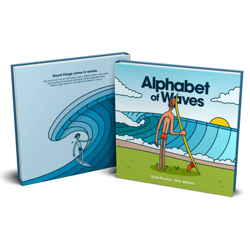 Load image into Gallery viewer, Alphabet of Waves Book by Scott Proctor &amp; Rick Albano 3
