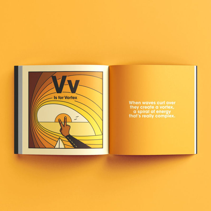 Load image into Gallery viewer, Alphabet of Waves Book by Scott Proctor &amp; Rick Albano 7
