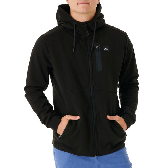 Rip Curl Departed Anti-Series Fleece Zip Hooded Jacket • 2025