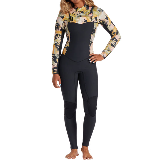 Billabong Women's Salty Dayz 4/3 Chest-Zip Wetsuit 18