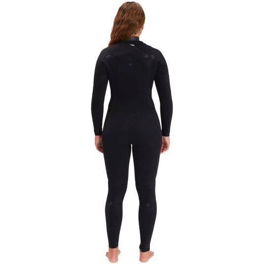 Billabong Women's Salty Dayz Natural 4/3 Chest-Zip Wetsuit 6