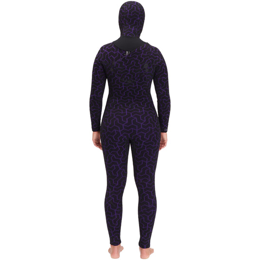 Billabong Women's Furnace 5/4 Hooded Chest-Zip Wetsuit 9