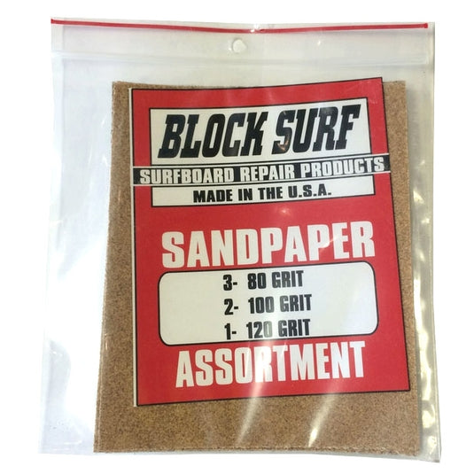 Block Surf Sandpaper Assortment 1