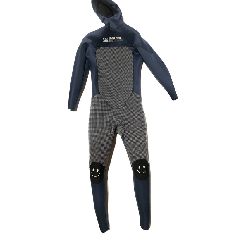Load image into Gallery viewer, Buell RB2 6/5/4 Hooded Chest-Zip Wetsuit
